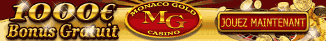 Jeu de casino en ligne - Monaco Gold Casino